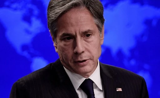 Le secrétaire d'État Antony Blinken lors d'une conférence de presse au département d'État, le 3 septembre 2021, à Washington, DC (Photo, AFP)