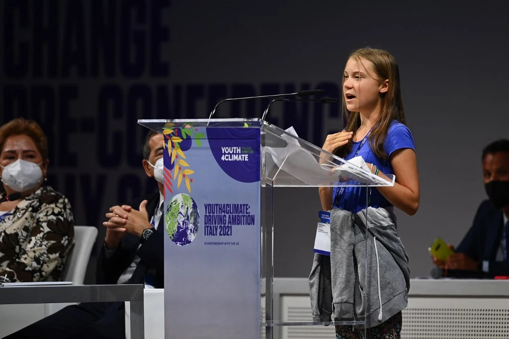 Greta Thunberg dénonce 30 ans de «bla bla» sur le climat