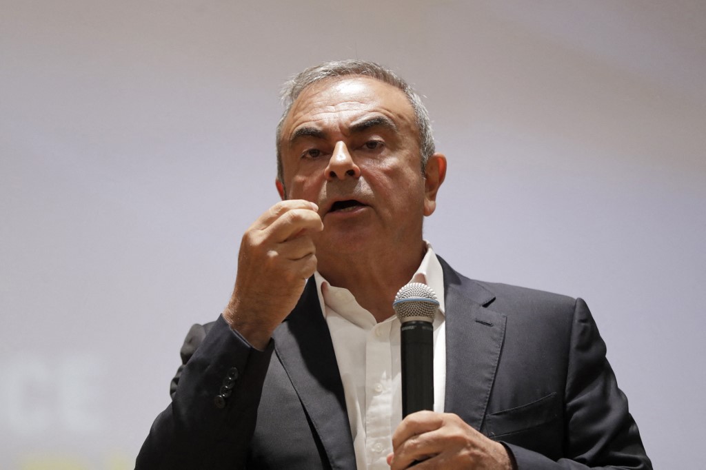 L'ancien président de Nissan Motor Co. Carlos Ghosn, le 29 septembre 2020.(AFP)