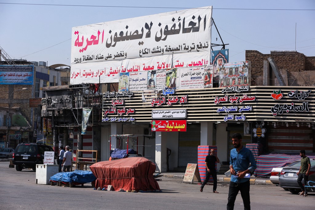 A Nassiriya la frondeuse, la jeunesse d'Irak boycotte les législatives