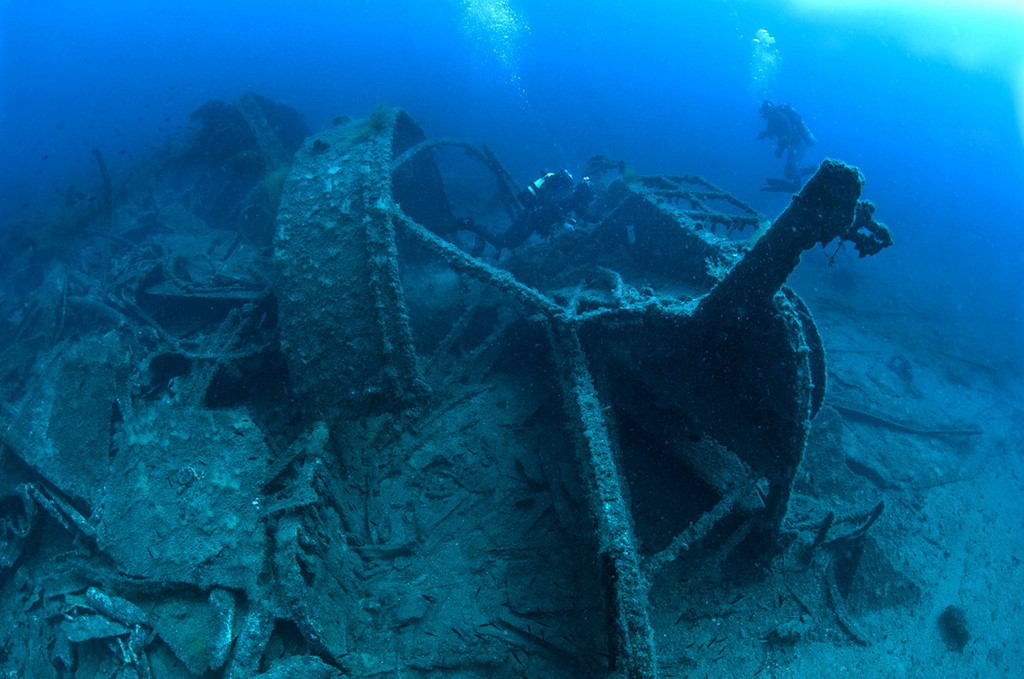 En Turquie, plongée dans les épaves des Dardanelles