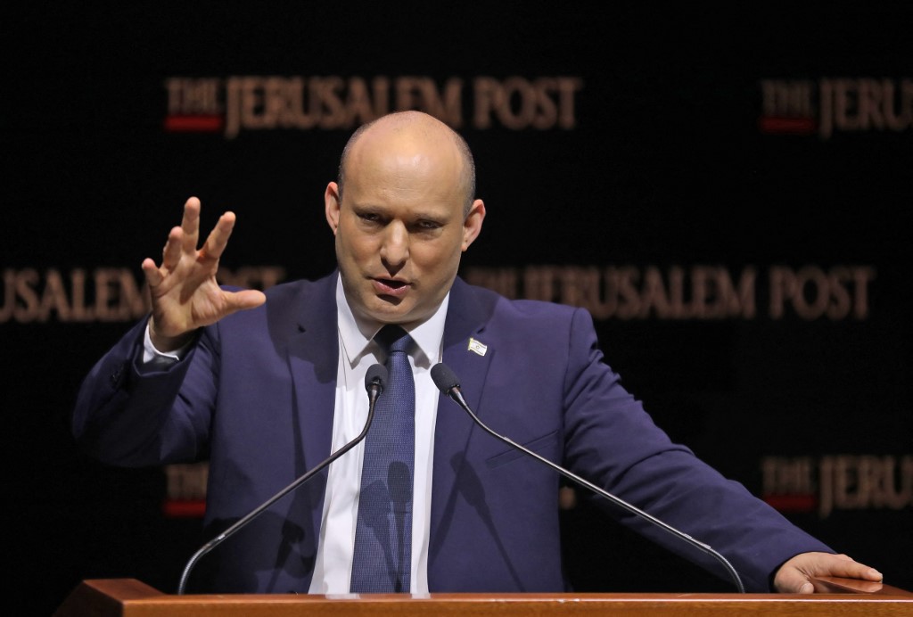 Le Premier ministre israélien Naftali Bennett, à Jérusalem le 12 octobre 2021.(AFP)