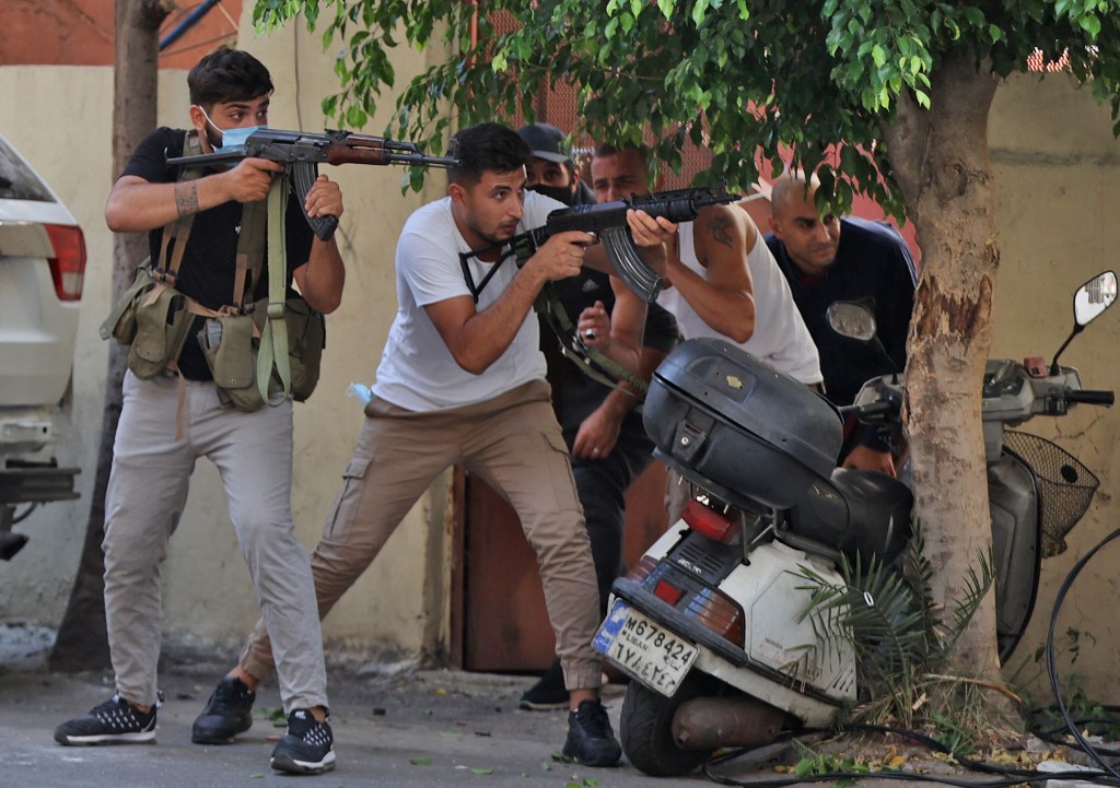 Affrontements à Beyrouth : les images