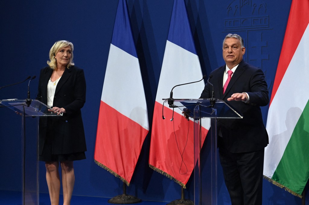 Marine Le Pen en Hongrie pour rencontrer le souverainiste Viktor Orban