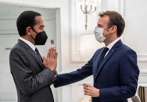 Indopacifique: Macron veut développer le partenariat avec l'Indonésie