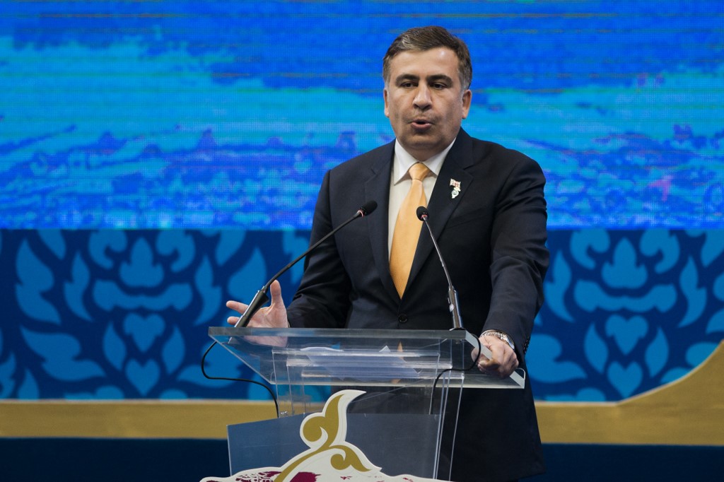 L'ex-président géorgien Mikheïl Saakachvili arrêté à son retour d'exil