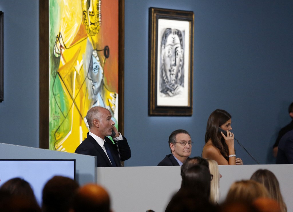 Onze oeuvres de Picasso vendues à Las Vegas pour plus de 108 millions de dollars