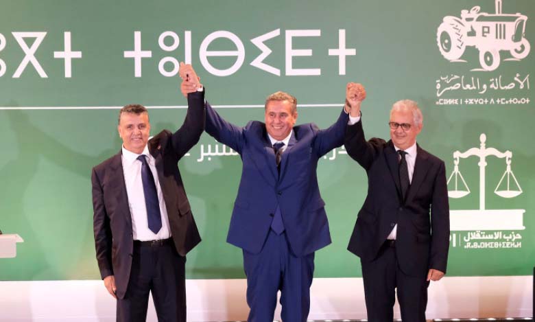 Une charte de la majorité en gestation, le RNI, le PAM et le PI veulent parler d’une seule voix