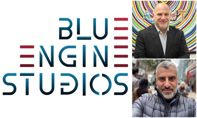 Les vétérans de l'industrie de la télévision et des médias Ziad Kebbi et Hani Ghorayeb se réunissent pour lancer Blue Engine Studios dans la région MENA. (Photo fournie)