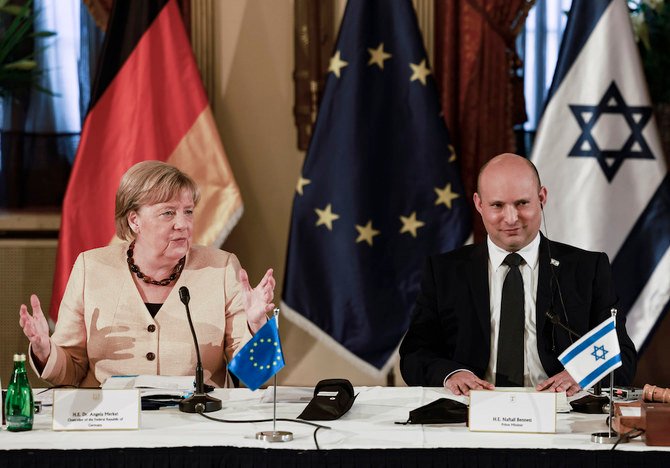 Angela Merkel soutient Israël dans sa tournée d'adieu