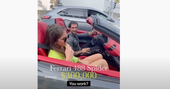 Le cousin d’Assad, sa Ferrari et sa copine israélienne à LA, malgré la souffrance de son peuple