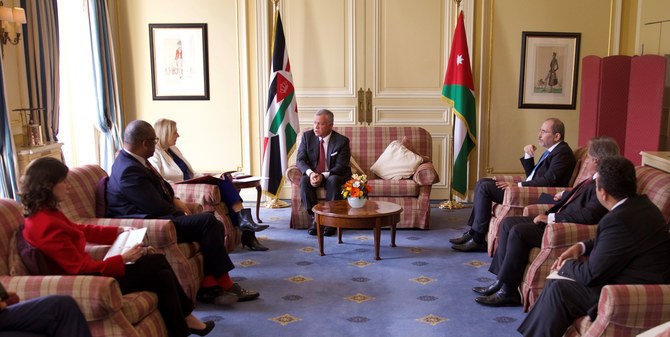 A Londres, Abdallah II appelle à renforcer les efforts pour résoudre les crises au M.O.