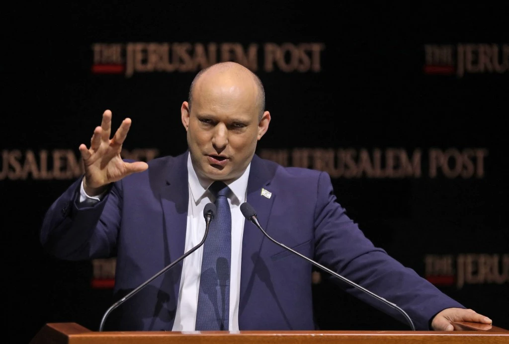 Le Premier ministre israélien Naftali Bennett, à Jérusalem le 12 octobre 2021.(AFP)