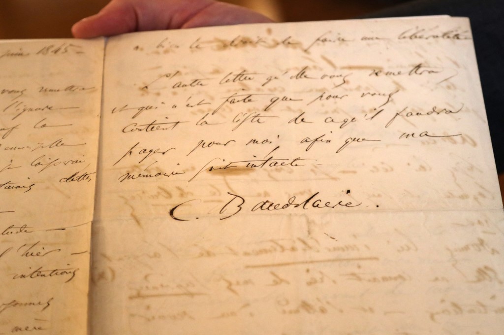 Baudelaire, son mal-être et son fragile héritage à la BnF