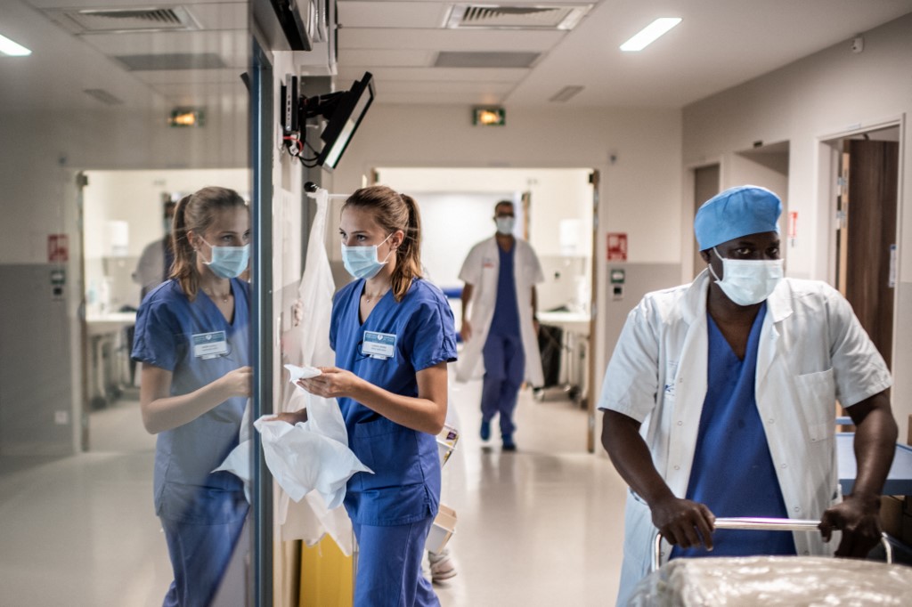 Un service de l'hôpital Saint-Louis à Paris (archives). (AFP)