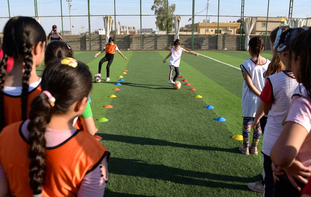 En Irak, le football féminin dans un ancien bastion de l'EI