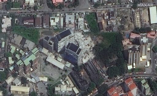 Effondrement d'un immeuble en construction à Lagos: 42 morts, 15 rescapés