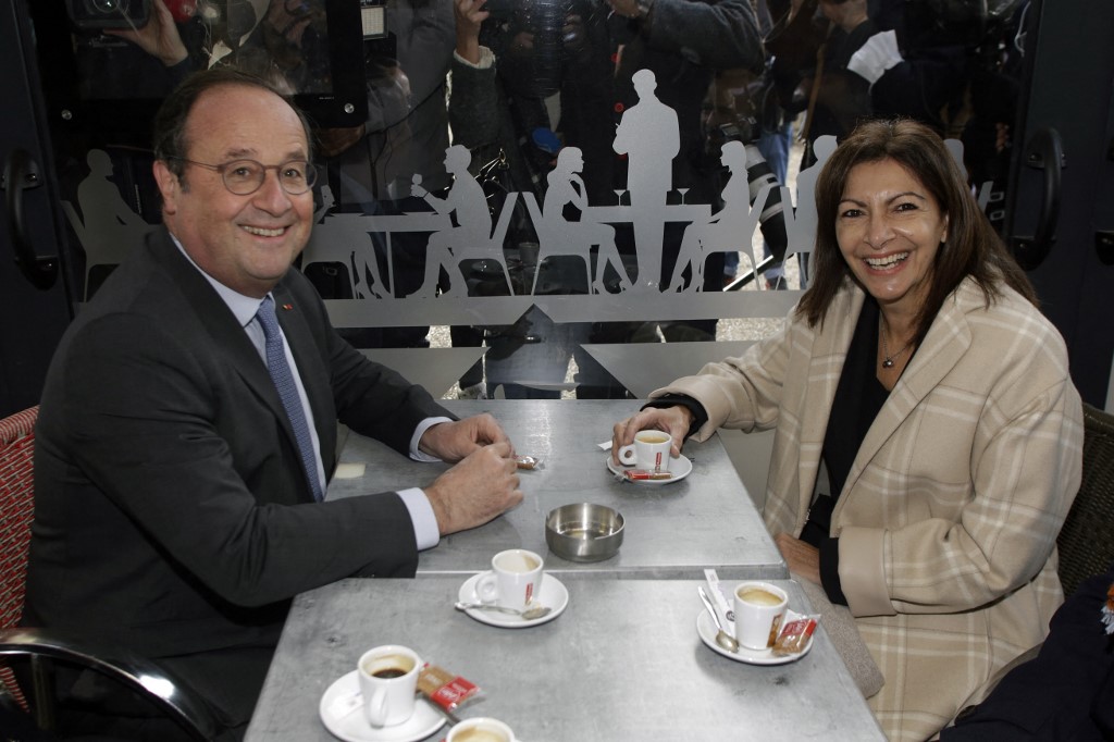 Dans son fief de Tulle, Hollande «passe le témoin» à la candidate Hidalgo