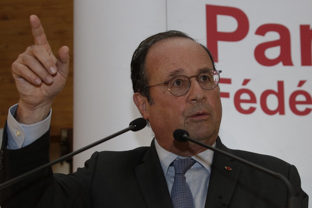 A la fin de cinq semaines d'auditions de victimes, le nom de François Hollande avait encore retenti, cette fois dans la bouche des jihadistes du Bataclan: un enregistreur laissé dans la salle de spectacle avait capté toute l'attaque et notamment les revendications des assaillants (Photo, AFP)