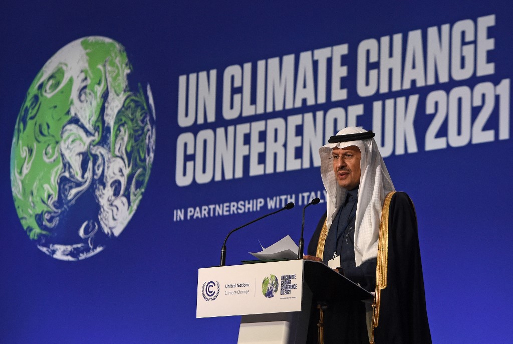 COP26, Changement climatique et engagement de l'Arabie saoudite en faveur des solutions climatiques