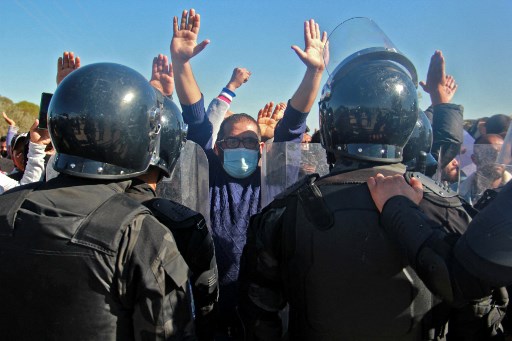 Tunisie/ordures: grande marche près de Sfax, après la mort d'un manifestant