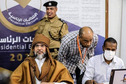 Le fils de l'ex-dictateur Kadhafi candidat surprise à la présidentielle en Libye