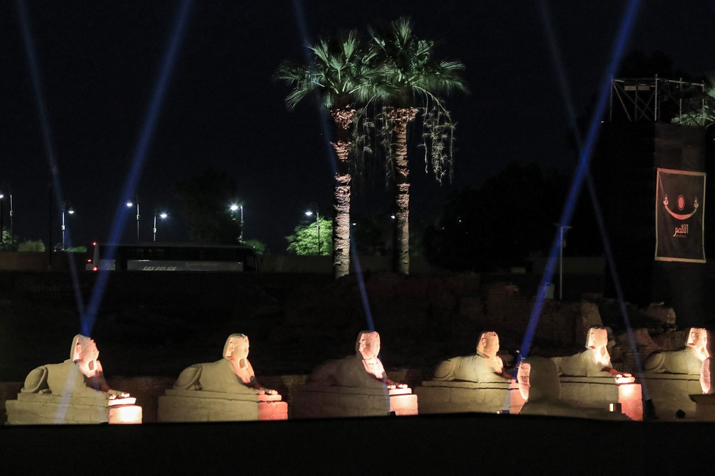 L'Egypte dévoile l' «allée des béliers» à Karnak, son «musée à ciel ouvert»