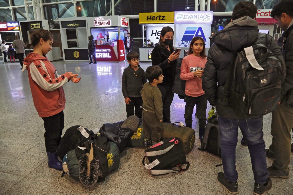 Migrants au Bélarus: plus de 800 Irakiens seront rapatriés vers leurs pays