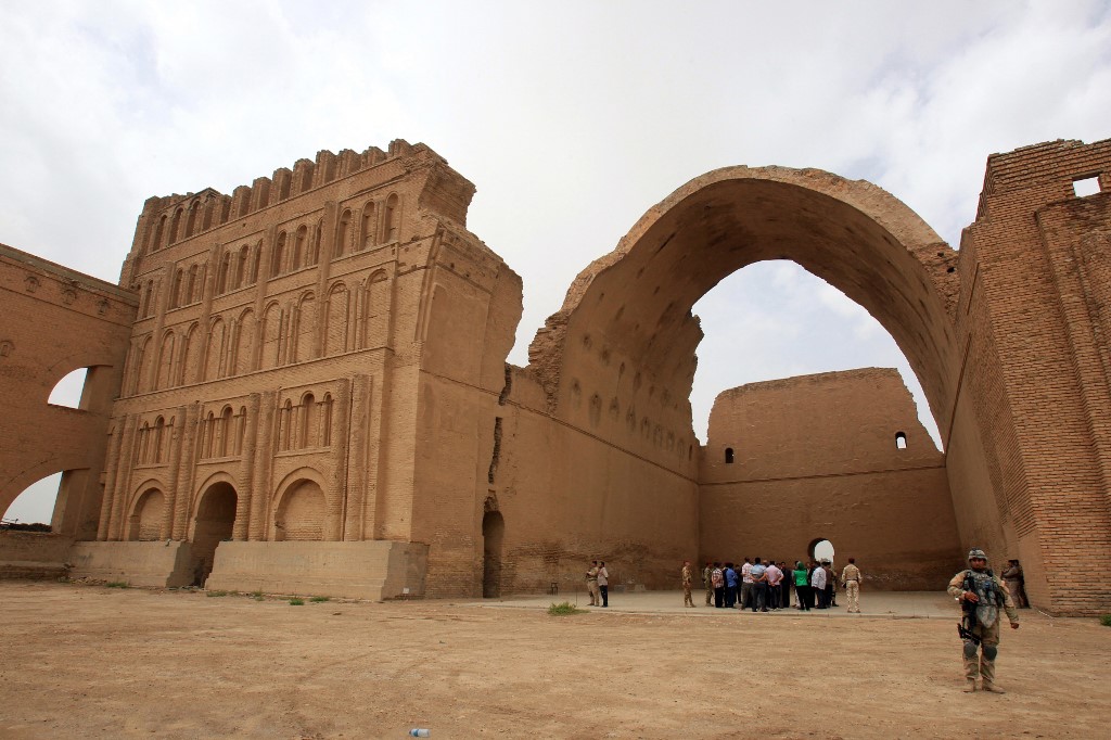 Irak: restauration de l'arche de Ctésiphon, vieille de 1400 ans