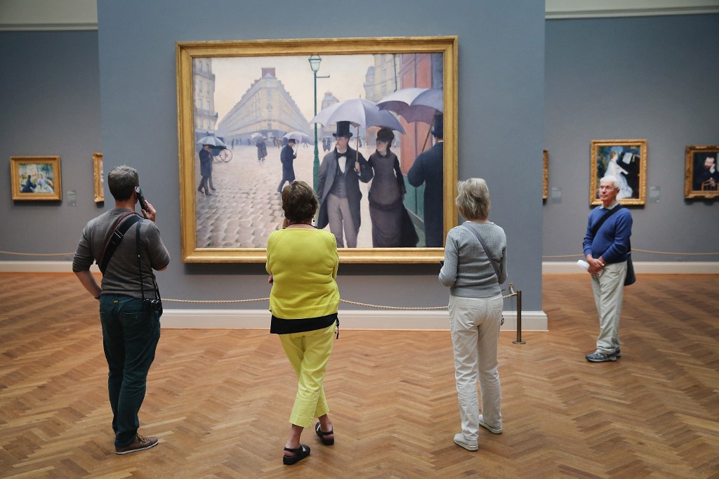 Le record pour un Caillebotte s'élevait à 22 millions de dollars, pour un tableau, "Chemin montant", vendu chez Christie's à Londres en 2019. (AFP/Photo)