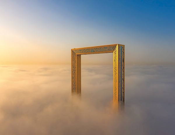 Le "Dubaï Frame" vu par le photographe Bachir Moukarzel