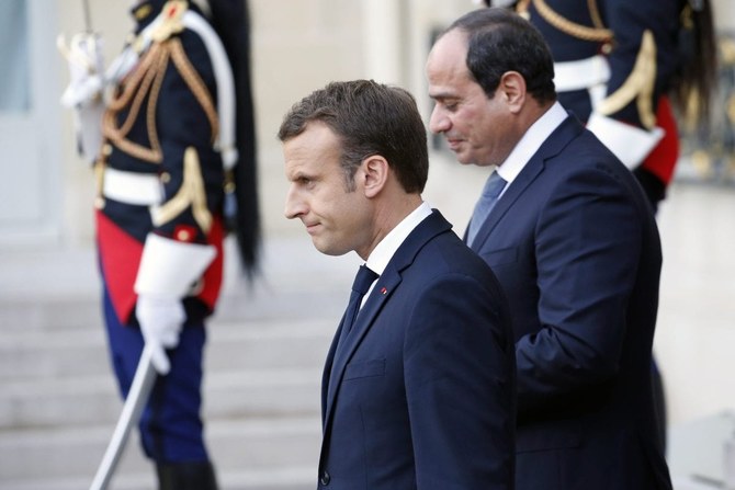 Al-Sissi et Macron discutent de la Libye
