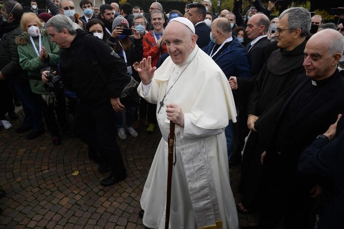 A Assise, le pape appelle à «redonner la parole» aux démunis