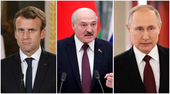 France: Macron et Poutine se mettent d’accord sur une «désescalade» de la crise entre le Bélarus et la Pologne
