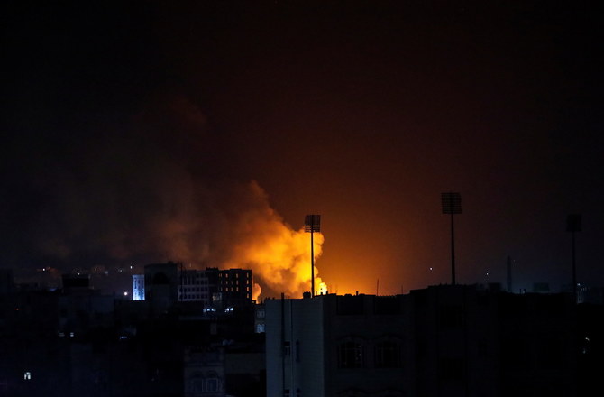 La coalition arabe mène 15 frappes contre les militants houthis à Marib