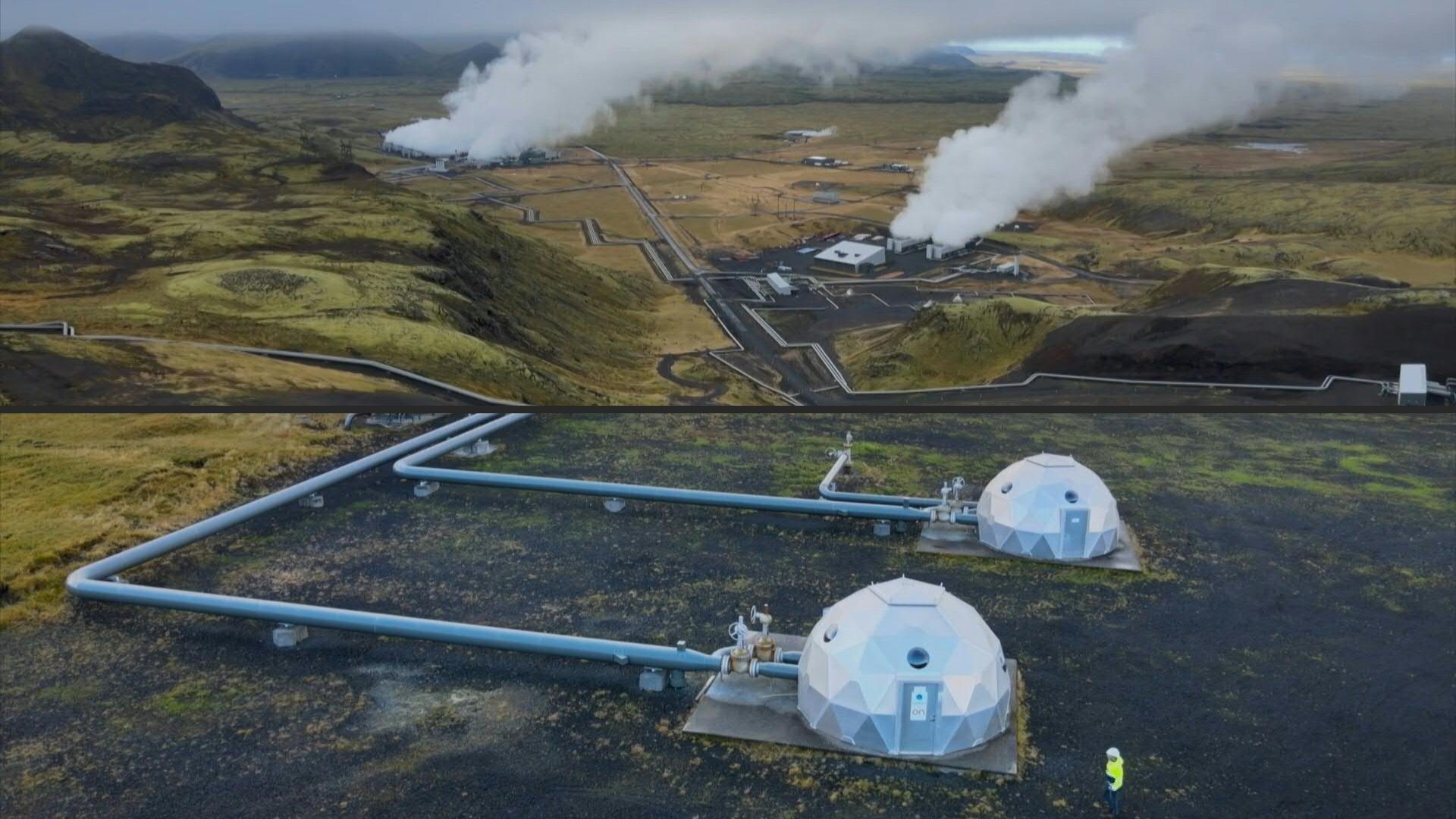 En Islande, le CO2 éliminé de l'air et transformé en pierre