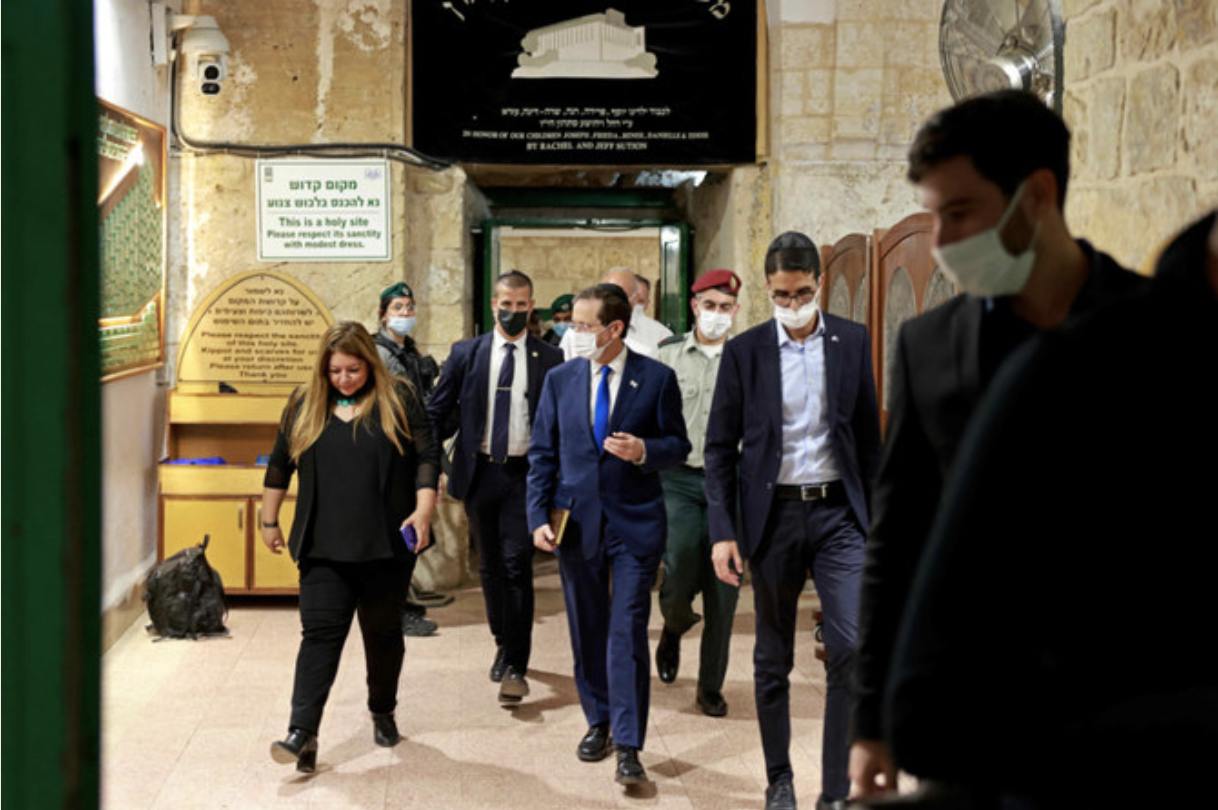 L’Arabie saoudite condamne la visite du président israélien en Cisjordanie