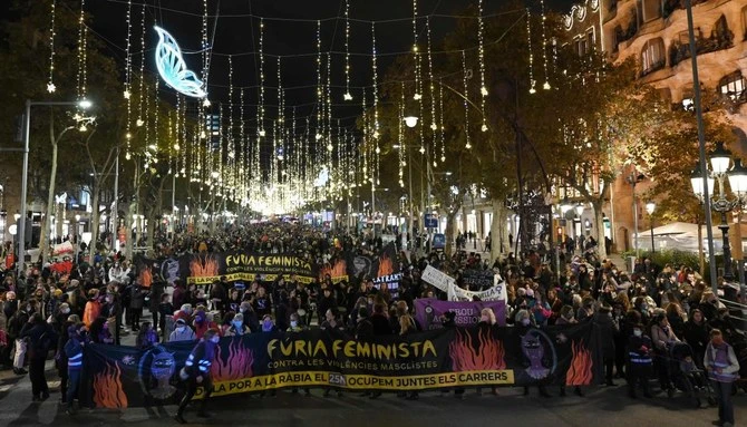 Manifestations en Espagne contre les violences sexistes