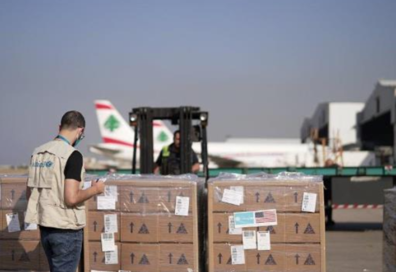 Mardi 17 novembre, la pénurie de médicaments dont souffre le Liban a amené l’UNICEF à Beyrouth à annoncer une aide s’élevant à 97 tonnes d'aides médicales au profit du ministère libanais de la Santé. (Photo/Twitter UNICEF)