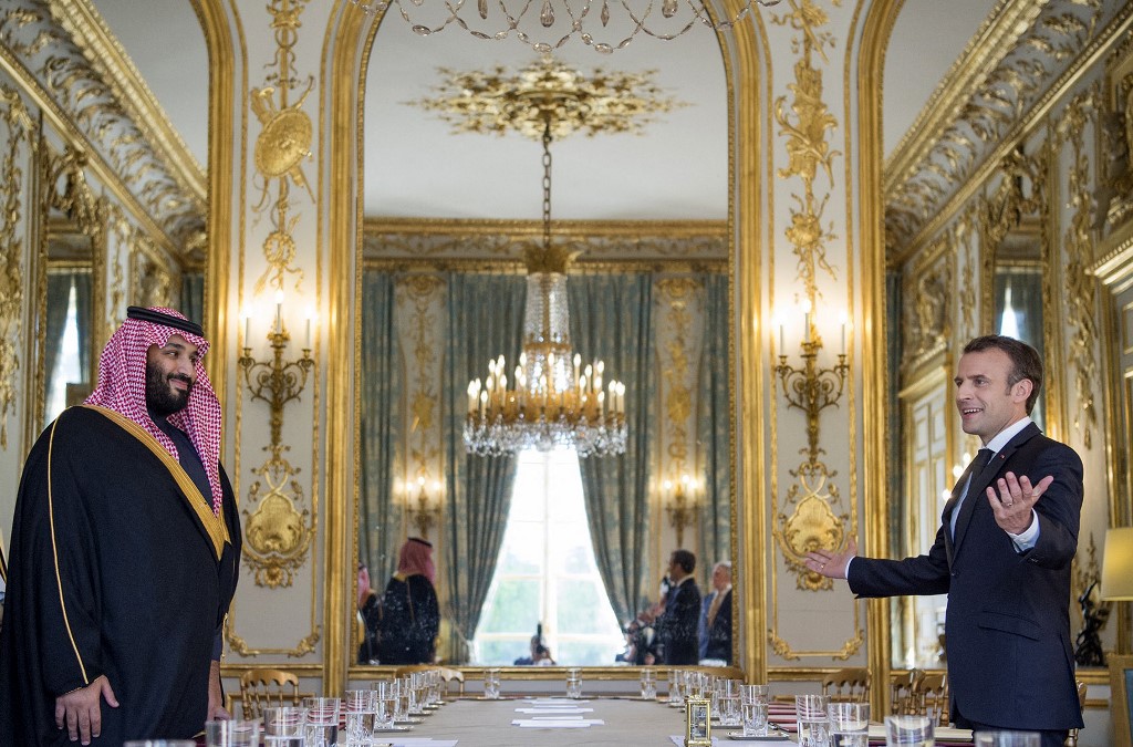Emmanuel Macron et Mohammed ben Salmane, une rencontre très attendue