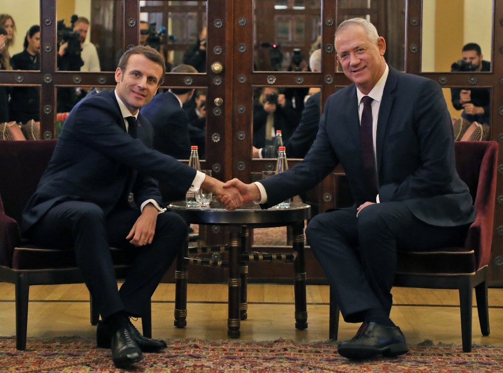 Macron aborde des sujets «sécuritaires» avec le chef de la diplomatie israélienne