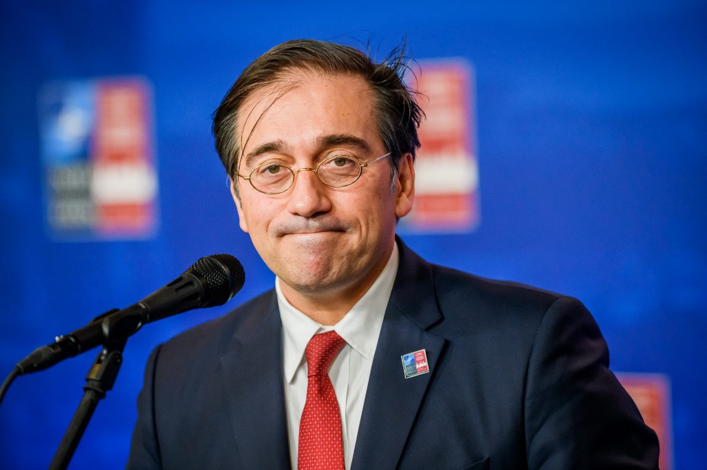 Jose Manuel Albares Bueno, ministre espagnol des Affaires étrangères, le 30 novembre 2021 (AFP).