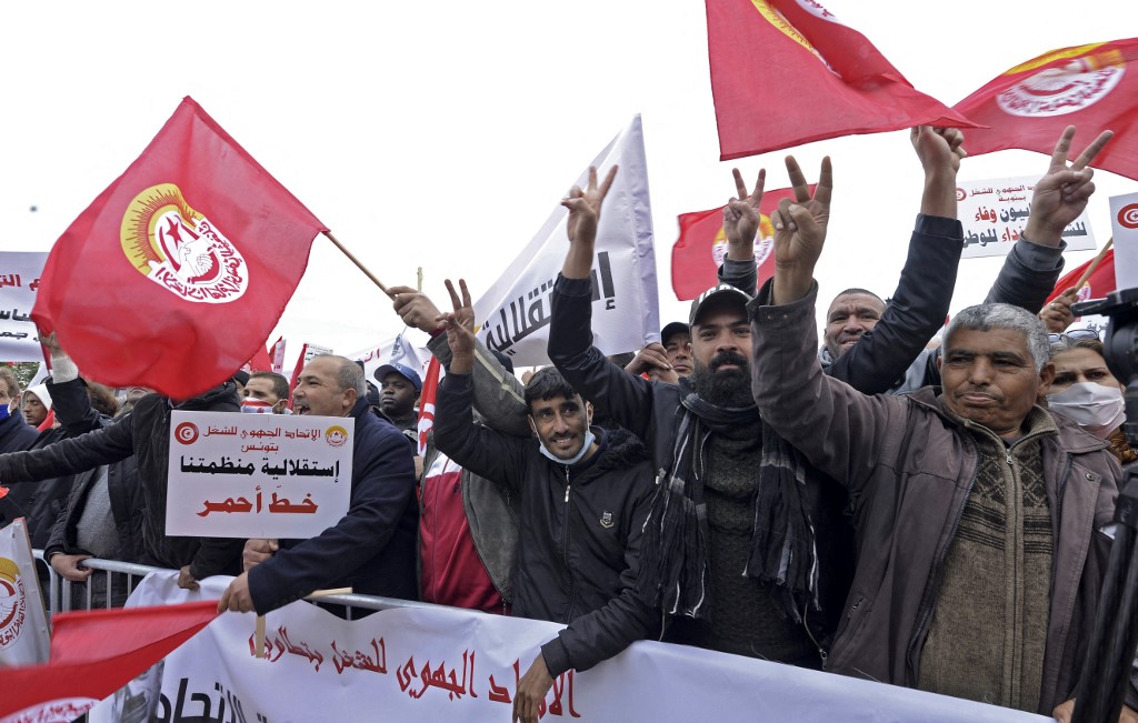 Le syndicat UGTT réclame un «dialogue national» au président Saied