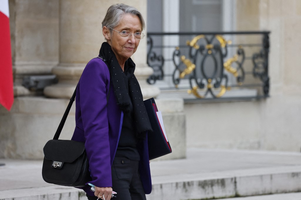 La ministre française du Travail Elisabeth Borne, à Paris le 15 décembre 2021. (AFP)