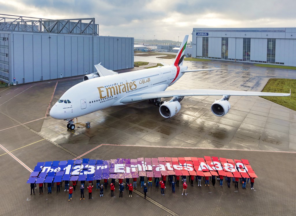 Fin d'une époque chez Airbus: le dernier A380 livré
