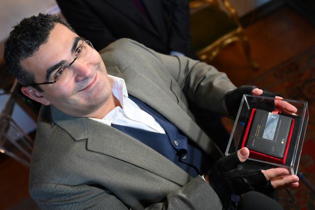 En béquilles dans l'Arctique: Michael Haddad, «déterminé» pour le climat