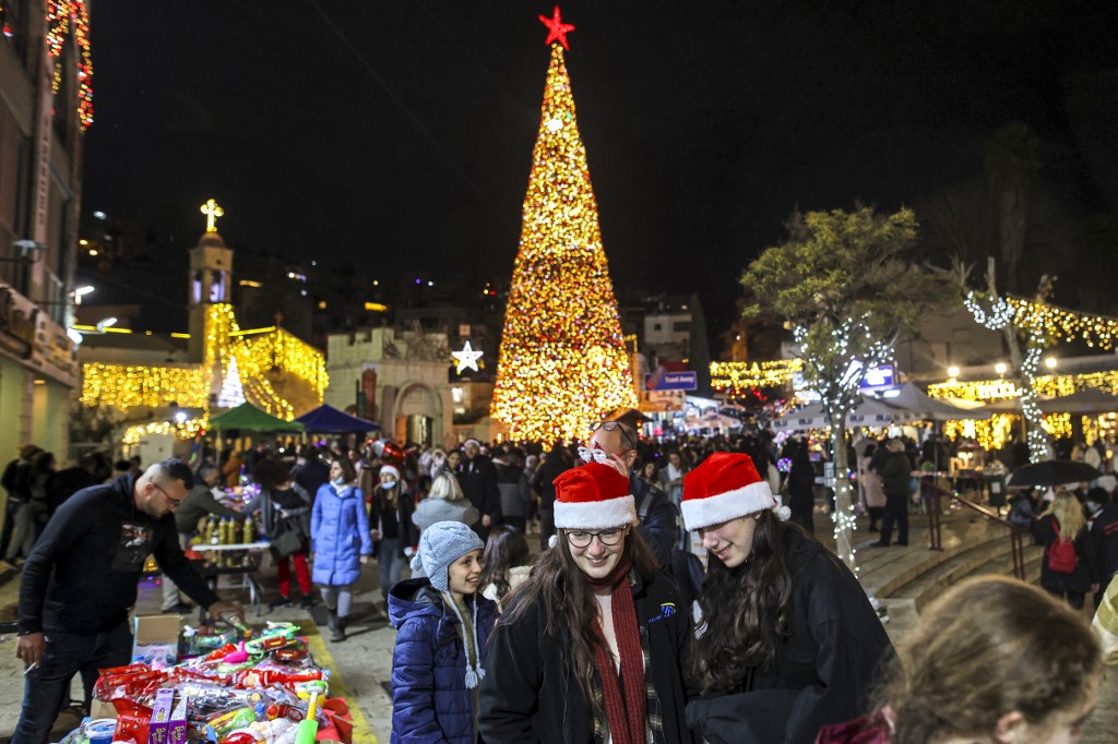 Privés de voyages, les Israéliens (re)découvrent Nazareth pour Noël