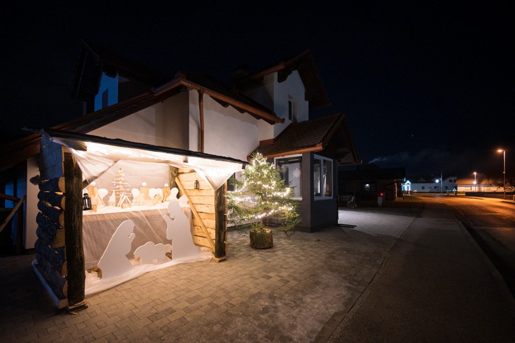 Banovci, merveilleux village des crèches en Slovénie