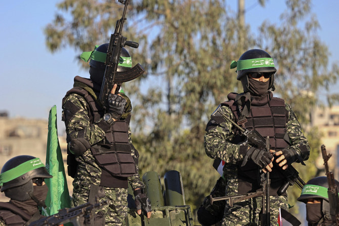 Le gouvernement britannique considère comme une infraction pénale toute appartenance au Hamas ou même le port de vêtements suggérant cette appartenance. (Photo AFP)