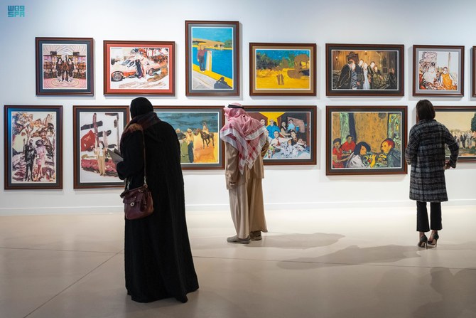 Inauguration d'une biennale d'art contemporain dans la capitale saoudienne